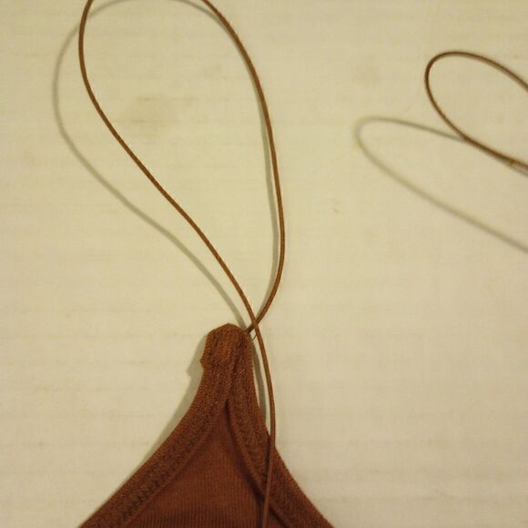 ✨ New double zero spaghetti strap bodysuit - Picture 5 of 12